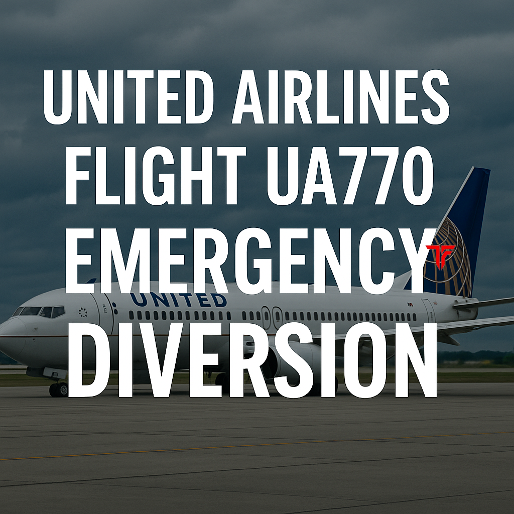 What Happened on United Airlines Flight UA770 Emergency Diversion? united airlines flight ua770 emergency diversion