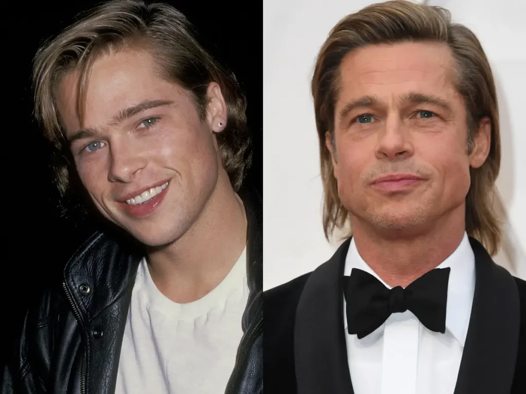 brad pitt young