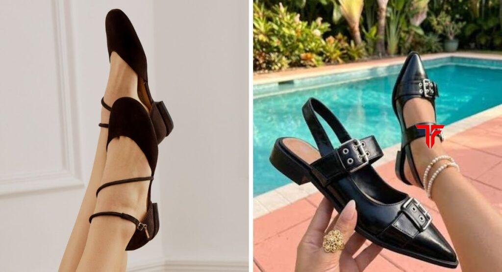 black flats