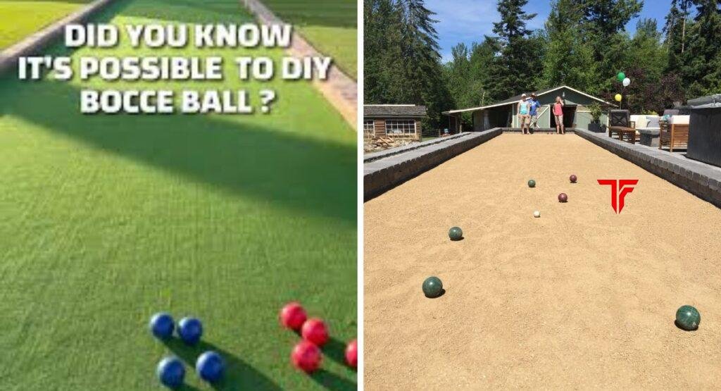 bocce ball court